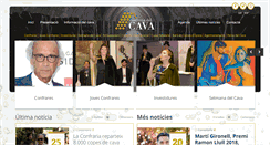 Desktop Screenshot of confrariacava.com
